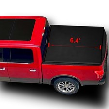 Quad Fold Tonneau Cover for Toyota Tundra Short Bed Stepside 2003 2004 2005 2006