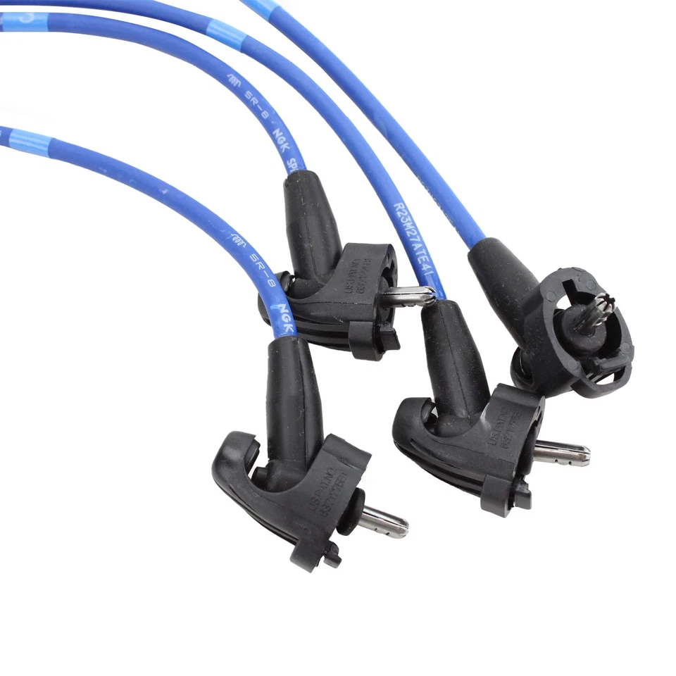 Spark Plug Wire Set NGK 8128 For Geo Prizm Toyota Celica Corolla Paseo L4 - Image 3 of 4