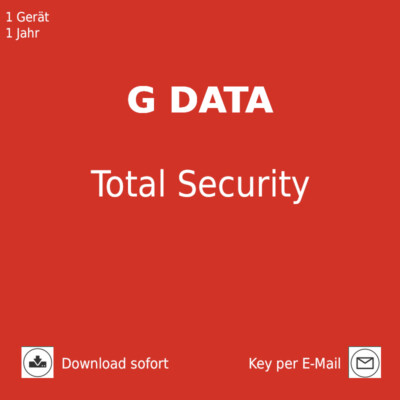 G Data Total Security 2026 1 PC 1 Jahr Download