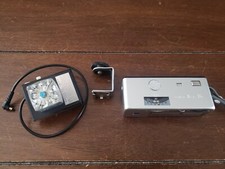 Vintage Minolta 16 Model Pocket Compact Film Camera ROKKOR f/3.5 25mm lens