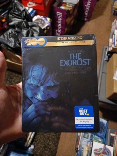 The Exorcist 4K Steelbook 4K + Blu-ray + Digital Best Buy Exclusive Minty New