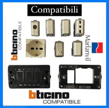 Bticino b ticino Magic interruttore Schuko Deviatore Placche Pulsante Supporto