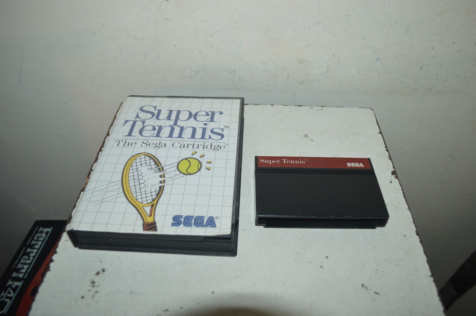 JEU SEGA MASTER SYSTEM  SUPER TENNIS EN BOITE 