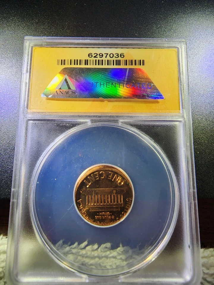 2001 1c Struck 10% Off Center At K-6:30 (#15.1) - Image 4 of 4