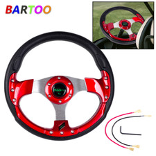 13 320mm Universal Drifting Racing Sport Lightweight Steering Wheel Red