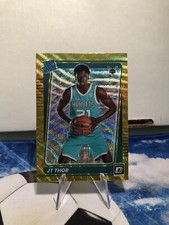 2021-22 Panini Donruss Optic JT Thor Gold Wave Rated Rookie SP #172 Hornets