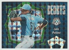 2021 Panini Mosaic Debuts #PD11 Luis Patino Baseball Card Tampa Bay Rays