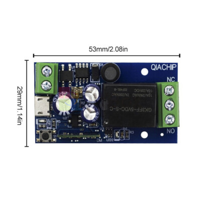 USB5V/DC7-48V Single Way Relay Smart WIFI Remote Control Relay Switch Module