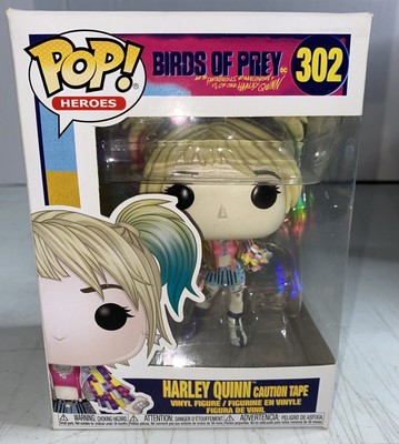 Funko Pop! Heroes Harley Quinn Birds Of Prey Caution Tape #302 2019 DC WB