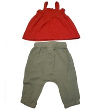 Mixed Brands  Baby Outfit Set Top and Bottoms Newborn NWT