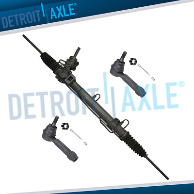 Rack and Pinion + Outer Tie Rods for 2001-2004 Chrysler Voyager Dodge Caravan