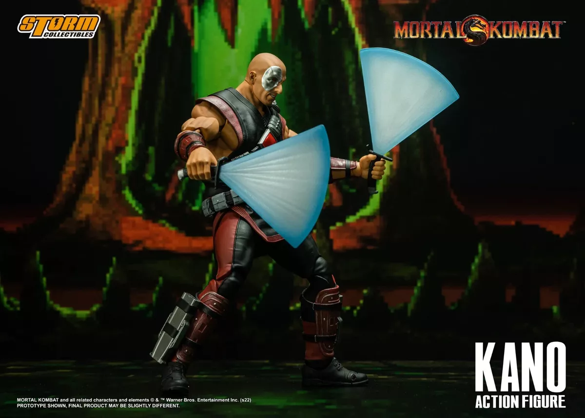  Storm Collectibles 1/12 Scale Mortal Kombat Kano Action Figure  : Toys & Games