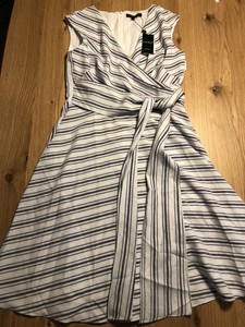 Lauren Ralph Kleid Gestreift Gr 6 36 Neu Uvp 199 Ebay 