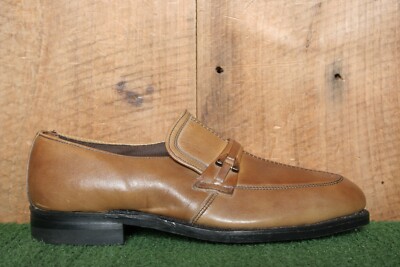 Hytest Safety Footwear Classic Brown Slip-On Leather Loafers . Hytest Safety Loafers Brown Leather Steel Toe Dress Men main image 2