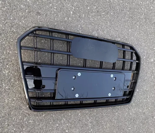 Parrilla de parachoques delantero estilo RS6 para Audi A6 C7 S6 RS6 2016-2018 - Imagen 4 de 4