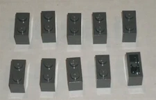 LEGO NEW 1x2 Dark Stone Grey Brick (10x) 4211088 Brick 3004