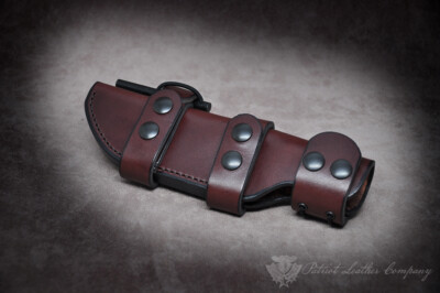 Fallkniven Knives Custom Leather Bushcraft Sheath - The 1777