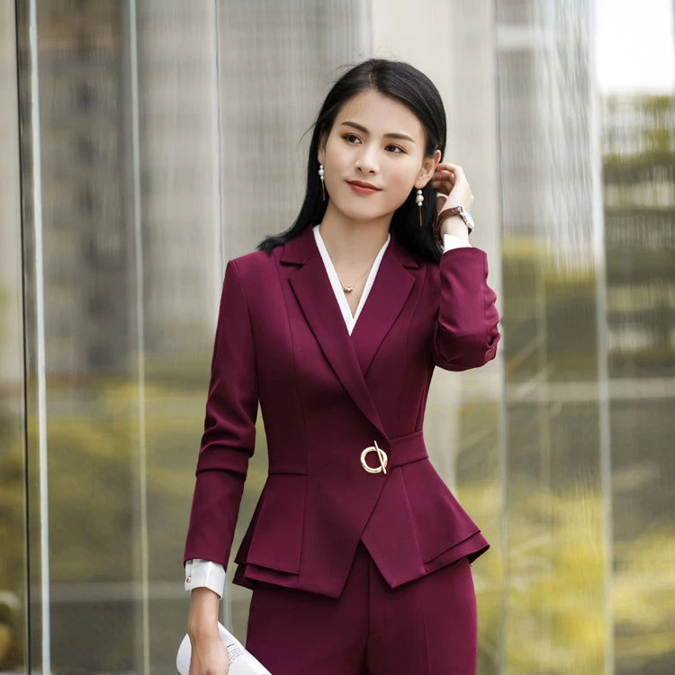 Pants suits for work 2025