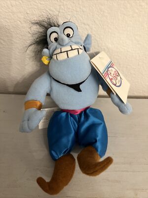 ALADDIN GENIE DISNEY BEAN BAG STUFFED PLUSH TOY (BRAND NEW)