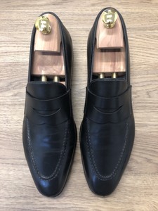 santoni fergus penny loafer