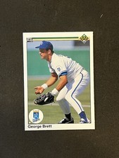 1990 Upper Deck #124 George Brett Baseball Card Sharp