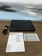 Rotel RDD-1580 Digital to Analog Converter (DAC) Black + Manual