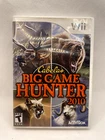 Cabela's Big Game Hunter (Nintendo Wii, 2010) No Manual Included