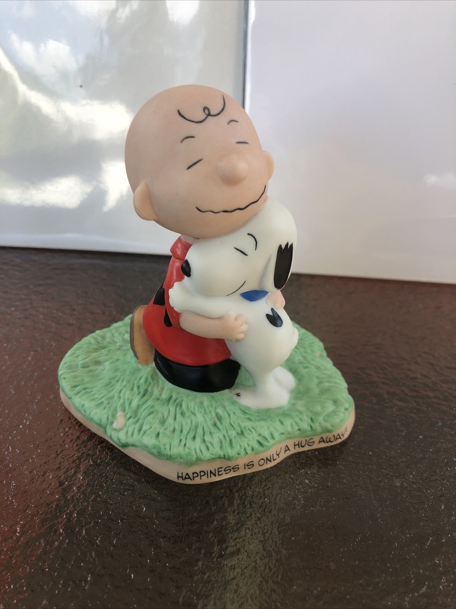 Hallmark PEANUTS GALLERY スヌーピー フィギュア Hallmark Snoopy Peanuts Gallery Figurine “HUGS” - Hand Numbered | eBay