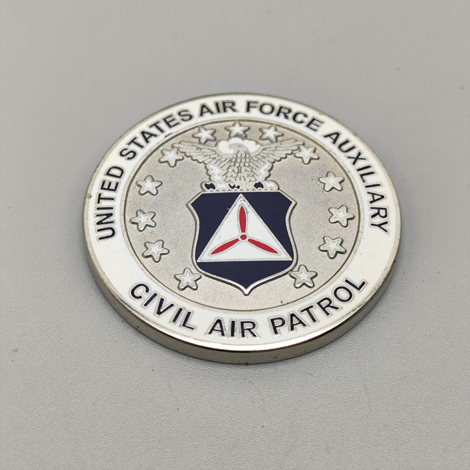 US Air Force Auxiliary Civil Air Patrol NY-135 Challenge Coin
