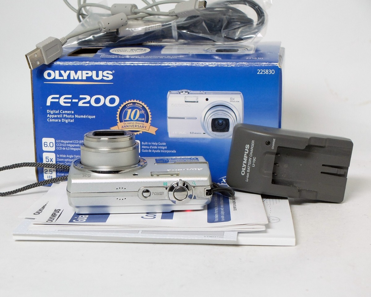 ✨美品✨ Olympus CAMEDIA FE-200 Olympus Camedia FE-200 6.0MP 5x Point and Shoot Digital