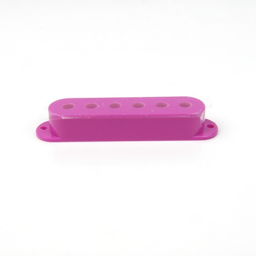 Strat Style Single Coil Guitar Pickup Cover Set, Pole 50mm /Purple - Picture 3 of 4