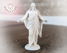 Statua Gesù Cristo Redentore scultura statua Gesù Thorvaldsen regalo LDS 25 cm