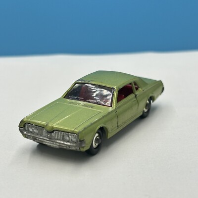 1968 Matchbox Lesney 62 C Mercury Cougar Lime Green England | eBay