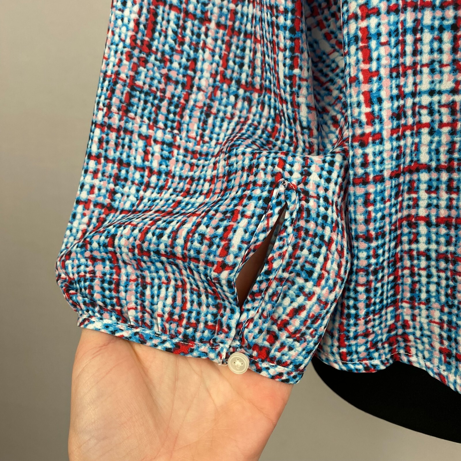 Talbots Petites MP Multicolor Pattern Hidden Butt… - image 11