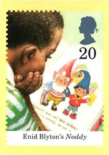 Enid Blyton's Famous Five Noddy Stamp Designed By Birmingham Royal Mail Postcard