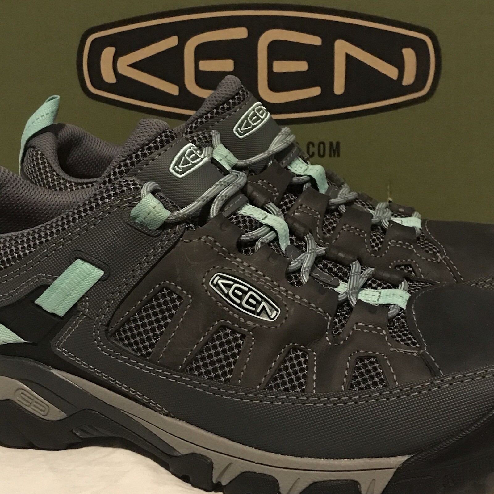 NEW KEEN Scarpa da Escursionismo Donna Taglia 9 5 M Targhee Vent 1023033 Acciaio Grigio Oceano