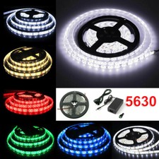 16FT Super Bright 5630 Waterproof 300 LED Strip Light Flexible 12V LED Tape Lamp