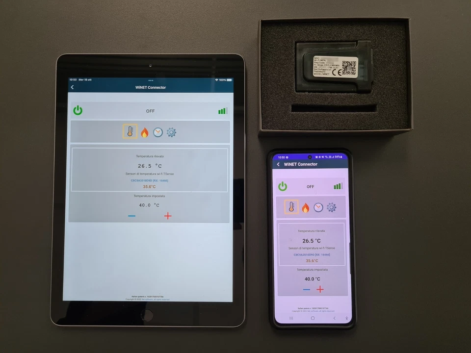 WIFI per stufa a pellet compatibile con EXTRAFLAME, PIAZZETTA e altri marchi - Immagine 3 di 4