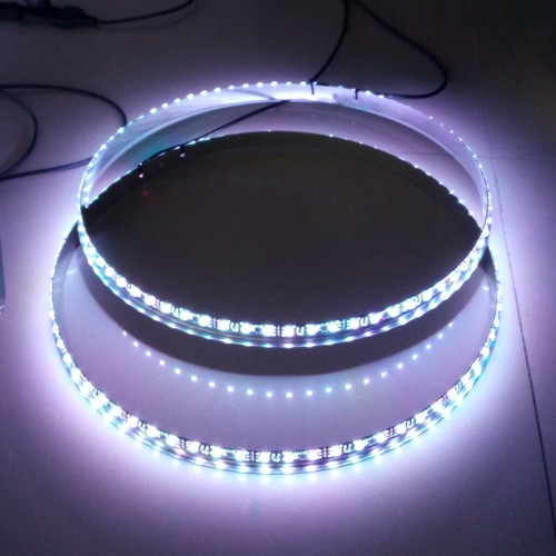 Only One 17.5'' Replacement LED Wheel Ring Light Chasing Color Bluetooth Control - Picture 10 of 11