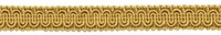 "5/8\" Scroll Gimp Besatz Antikes Gold Nach Yard"