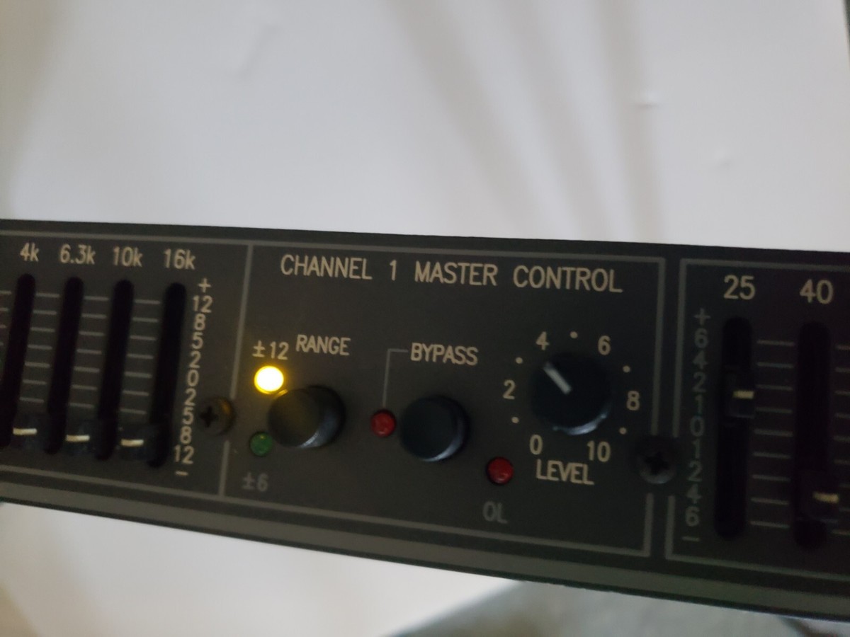 Rane ME 15 Micrographic Equalizer w/ Manual | eBay