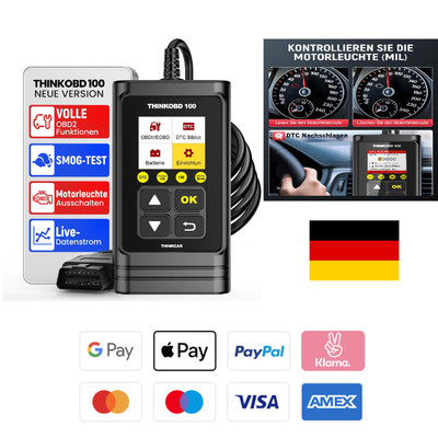 OBD2-Scanner für alle OBDII/EOBD Protokolle