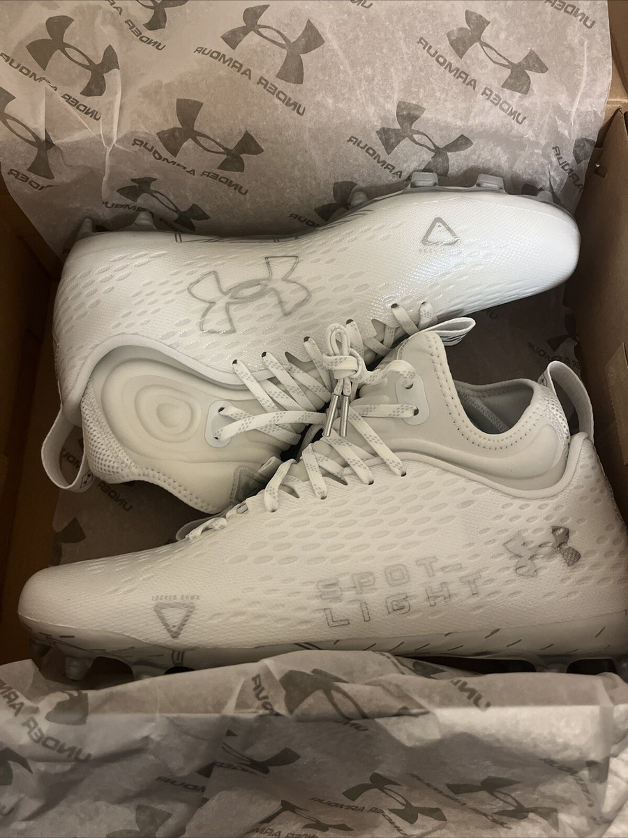 Under Armour Men\'s Spotlight MC 2.0 Football Cleats White Size 11 M UA Men main image 4