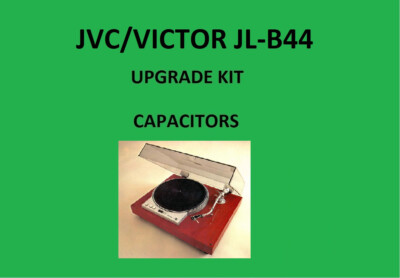 Plattenspieler JVC/VICTOR JL-B44 Reparatursatz - alle Kondensatoren