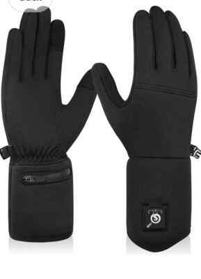 SAVIOR HEAT Heated Glove Liners, Ultra-Thin Rechargeable Electric Gloves, Full H