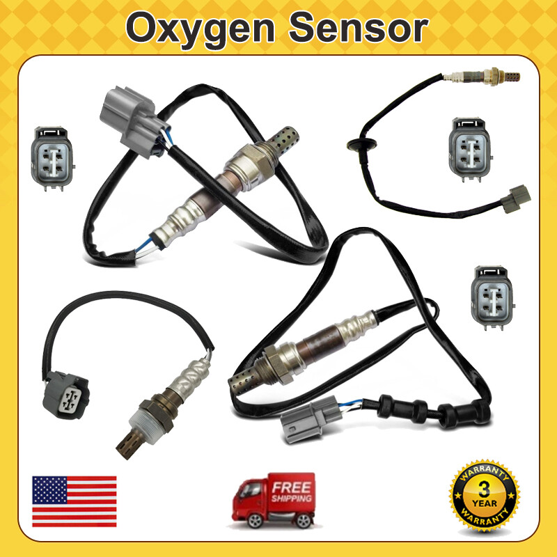 4Pcs Upstream+Downstream O2 Oxygen Sensor Fit For 2000- 2005 Acura NSX 3.0L V6