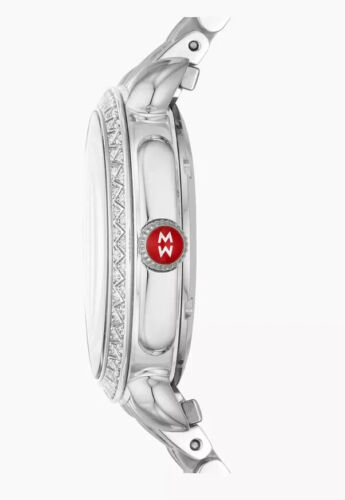 New Michele Sidney Classic Diamond Steel MWW30B000001 Ladies 33mm Watch - 第 2/3 張圖片