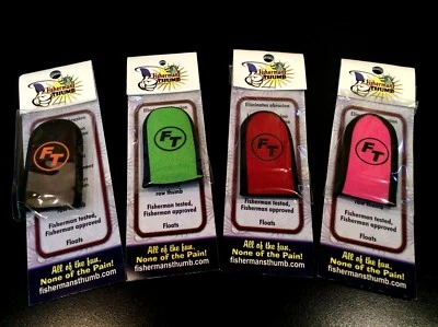 Fisherman's Thumb Protector prevents raw thumb - Choose Color