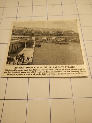 um 1952 Algier Barbary Piraten Moore