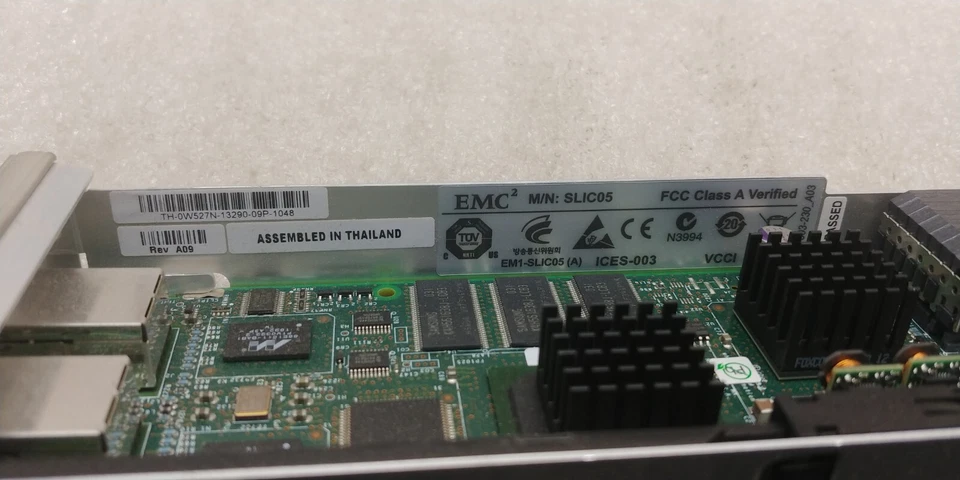 EMC DELL 103-053-100A 0K176G K176G SLIC05 1Gb iSCSI/TOE 2-PORT I/O MODULE FR SHP - Image 3 of 4